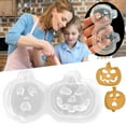 thumbnail image 1 of BNNG Hallow-een Chocolate Mold, Silicone Soap Mold, Silicone Soap Mold Set, Handmade Soap Mold, Halloween Pumpkin Epoxy Silicone Handmade Epoxy Resin Silicone Candle Molds, 1 of 6