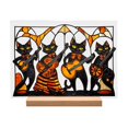 thumbnail image 1 of BNNG Halloween Decorations Acrylic Ghost Table Sign Pumpkin Black Cat Table Centerpieces Standing Tabletop Decoration Happy Halloween for Holiday Desk Tiered Tray Party Shelf Decor Farmhouse, 1 of 6