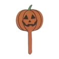 thumbnail image 1 of BNNG Halloween Mini Figurines -Halloween Ghost Yard Signs with Stakes,Wooden Outdoor Ghost Lawn Decorations Signs for Halloween Garden Yard Tabletop Decor, 4 inch tall, 1 of 5