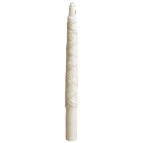 BNNG Halloween Taper Candles - Pillar Aesthetic Ribbed Candles Spiral Taper Twisted Candlesticks Scented Smokeless Soy Wax for Wedding Holiday Dinner Home Decorations