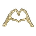 thumbnail image 1 of BNNG Hand Gesture Desk Statues Love Ornaments,Skull Couple Statue, Creative Wedding Home Desktop Decor,Heart Shape Hand Figurines for Living Room Shelf Coffee Table Centerpiece, 1 of 8