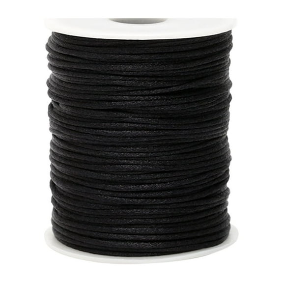 BNNG Hand Woven Rope Line Red Rope Red Nylon Cord Satin String for Bracelet Jewelry Making Rattail Macrame Waxed Trim Cord Necklace Bulk Beading Thread Kumihimo Chinese Knot Craft