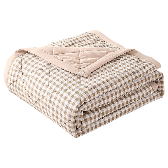 BNNG Ice Blanket For All Season Lightweight Summer Cooler Quilt For Hot Sleepers And Night Cooler Comforter Double Cold Effect Blanket Cooler Fiber Soft Blanket Breathable Cooling Blanket For Ac Use