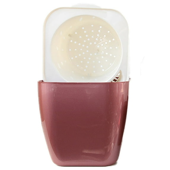 BNNG Imitation Metal Flower Pot Square Color New Lazy Flower Pot Home Decoration Plastic Pot Self Watering Plant Pots with Deep Reservoir Plastic Flower Pots for All House Plants, Flowers