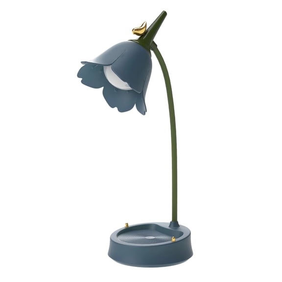 BNNG LED Desk Lamp Cordless Table Light Adjustable Gooseneck Dimmable Touch Rechargeable Battery Eye-Caring Night Light for Kids,Mini Cute Lamp for College Dorm Bedroom Reading