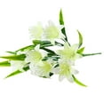 thumbnail image 1 of BNNG Lily Flower Artificial Flower Potted Decoration Wedding Decoration Dry Flower Decoration Artificial Artificial Artificial Flower Artificial Flower Vase Set Realistic Silk Flowers, 1 of 8