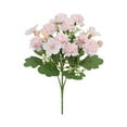 thumbnail image 1 of BNNG Living Room Entrance Decoration Artificial Flower Bouquet Mother's Day Gift European Premium Hydrangea Daisies 6 Artificial Flower Centerpiece For Dining Table Fake Flower Garland For Fireplace, 1 of 6
