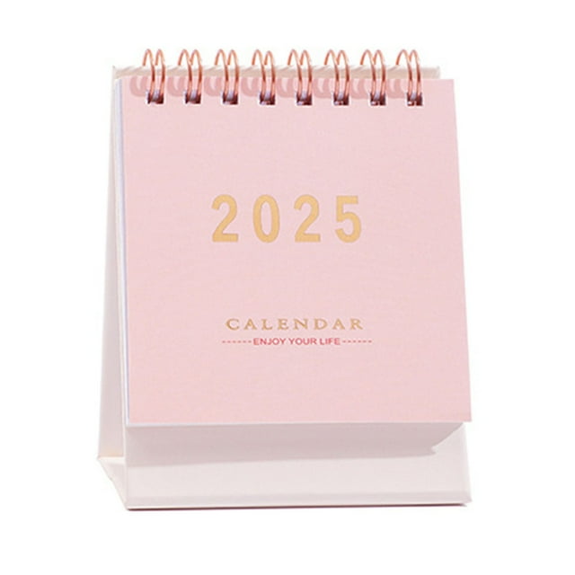 BNNG Mini Desk Calendar 20252026 Runs From Now 2026 Monthy Small