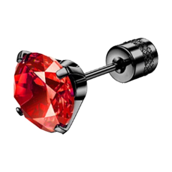 BNNG Minimalist Metal Ear Studs Sparkly Rhinestone Alloy Ear Studs Earrings Two Diamond Zircon Earrings Diamond Stainless Steel Fine Needle 3A Zircon Diamond Earrings Modern Geometric Earrings