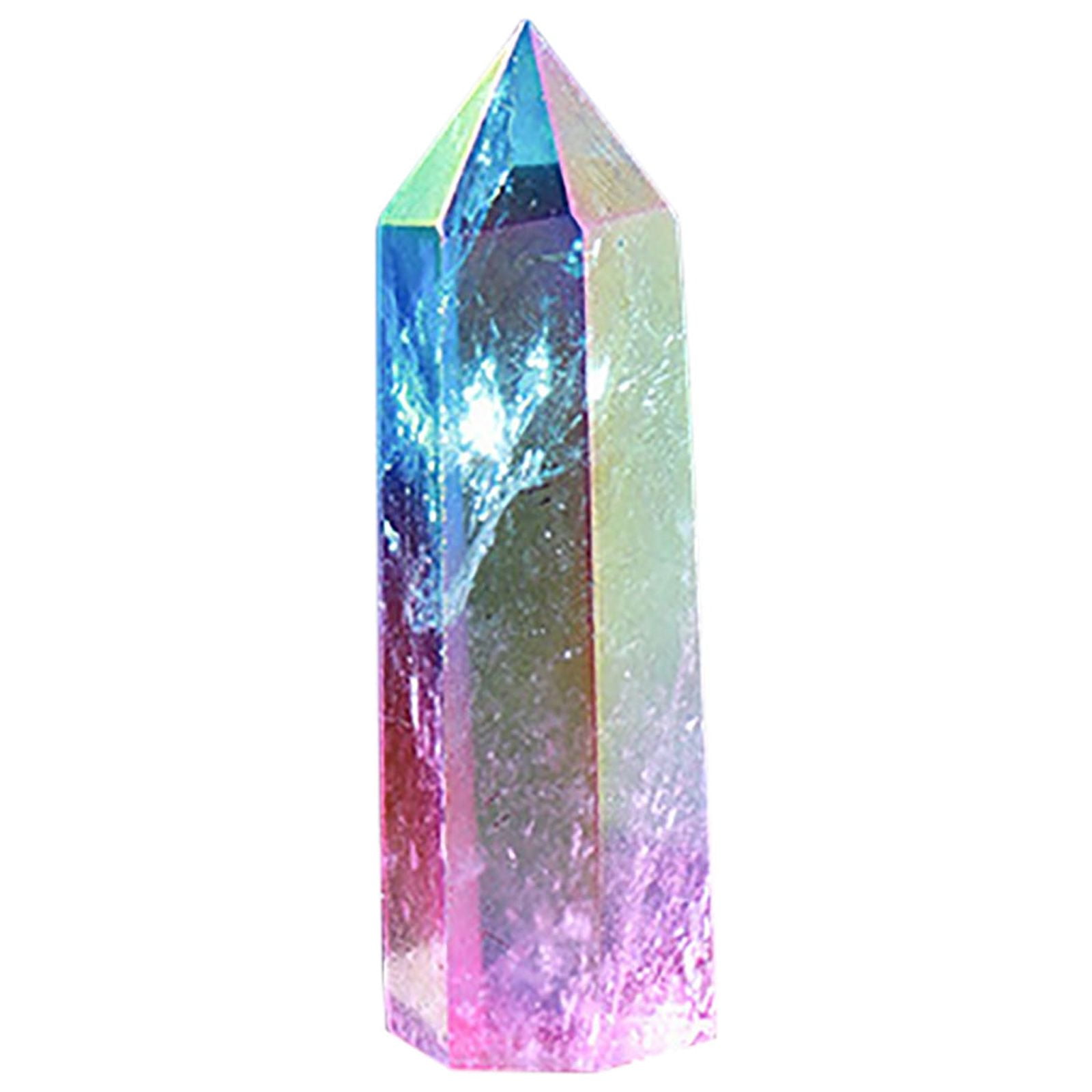 Set 3 Bacchette Di Cristallo Curativo - Quarzo Rosa, Trasparente E Giallo, Per Reiki E Meditazione - Foto 3