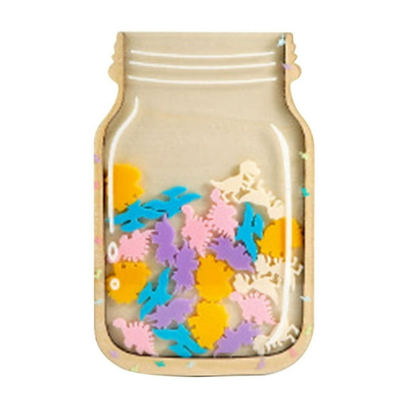 BNNG Personalized Moon Jar Bearing For Children's Gifts Made Of Wood, Reward Jar, Personalized Moon Reward Jar for Boys Girls, Lovely Potty Training Reward Jar for Classroom Management Tool