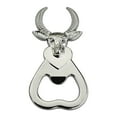 thumbnail image 1 of BNNG Portable Beer Cap Opener, Manual Beer Bottle Opener, Bull's Head Easily Open The Bottle Cap Tool Refrigerator Sticker Alloy Bottle Opening Tool, 1 of 7