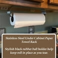 thumbnail image 1 of BNNG Portable Paper Towel Holder Stainless Steel Kitchen Paper Towel Holder Suitable For Foreign Kitchen Roll Paper, 1 of 6