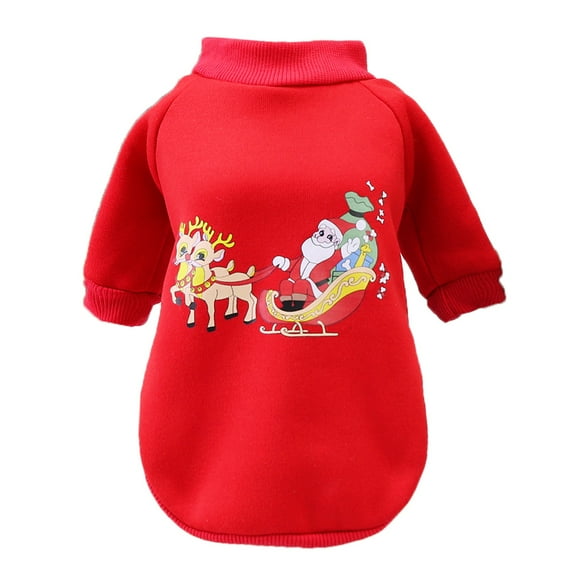 BNNG Snowflake Pet Dog Winter Coat Elf Pet Dog Pajamas Dog Cat Warm Christmas Pet Clothes Celebrate Christmas With Your Pets Cute Cartoon Dog Christmas Sweater Snowman Pet Dog Vest