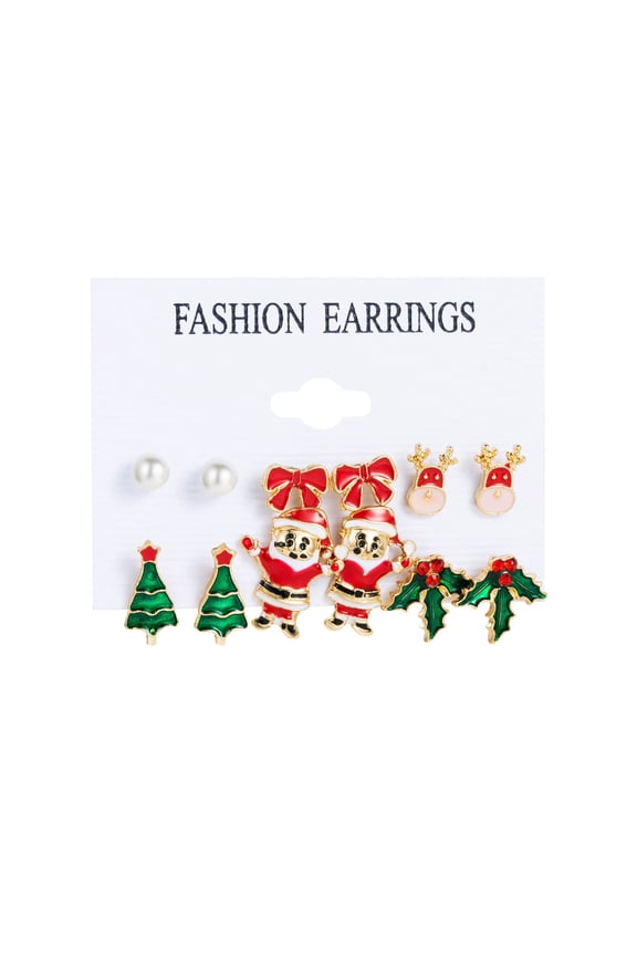 Snowman Earrings For Women Santa Claus Earrings For Women Christmas Earrings Creative Exquisite Holiday Earrings Creative Holiday Earrings Female Halloween Trendy Ear Trinkets