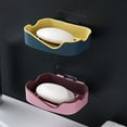 thumbnail image 1 of BNNG Soap Holder Soap Dish For Shower Soap Sa-vers For Bar Soap Holder Shower Plastic Soap Holders Easy To-Clean Keeps The Soap Dry Multiple colors, 1 of 8