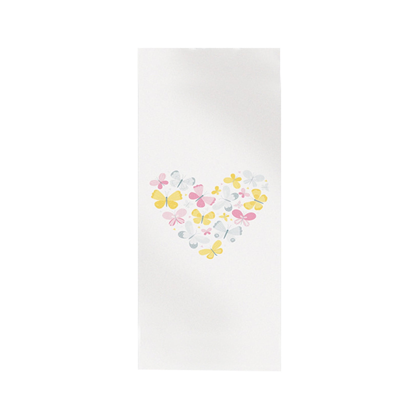 BNNG Spring Butterfly Vinyl Window Clings Non Adhesive Reusable Window