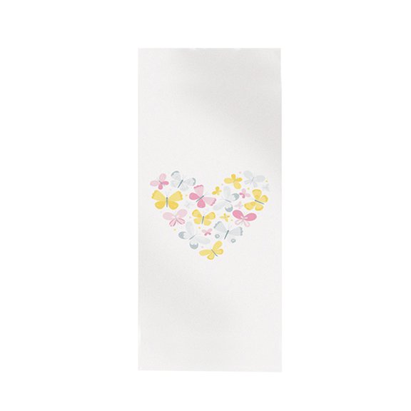 BNNG Spring Butterfly Vinyl Window Clings Non Adhesive Reusable Window Decals Stairway Sliding Glass Door Stickers Film to Prevent Bird Strikes for Office Bathroom