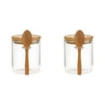 thumbnail image 1 of BNNG Storage tank Spice Jars, Overnight Oats Containers with Airtight Lid and Spoon, Decorative Kitchen Canisters Set, Glass Storage Containers for Coffee, Tea, Sugar, Spice, Bath Salt, 1 of 6