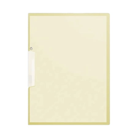 BNNG Swing Clip Report Folder Presentation Portfolio - Heavy Duty Plastic Document Organizer for Letter Size Papers, School Business Project File, 12 x 9 inch
