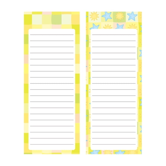 BNNG Tearable Rubber Head Long Notes Daily Planner Notepads, Colorful Undated Daily Planner Pad, Time Block Planner with Daily Scheduler, To Do List, Priorities, Notes