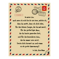 BNNG Valentines Throw Blanket, Handwritten Love Letter Throw Blanket, to My Wife Blanket Romantic Gifts for Her Soft Cozy Fluffy Couple Blankets for Valentine's Day Decoration Comfortable Wrap Blanket