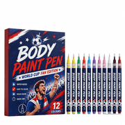 BNNG Water Resistant Face Paint Tattoo Pen, Temporary Tattoo Markers for Skin, Body Painting Kit, Teen Girl Gifts Trendy Stuff, Makeup Toys Crafts, Christmas Gifts for Adults