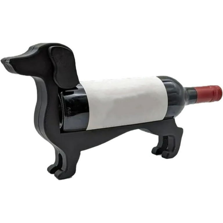 Puppy wine bottle holder sale