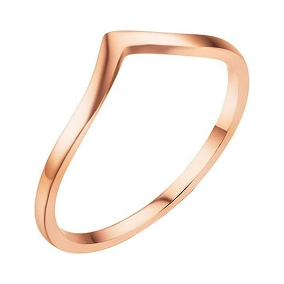 BNNG Women'S Minimalist Rings Female Simple Temperament Silver Ring Fashion Personality Ring Girlfriends Hand Jewelry Rings