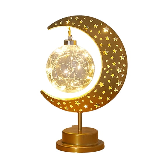 BNNG v Novelty 3D Night Light Decoration, Creative Night Light Decoration, LED Light Round Light Starry Moon Light Middle Festival Decorative Light Studio Festival Decorative Light
