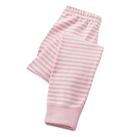 BNOXUT Unisex Boy's Girl's Leggings Elastic Waist Stretch Slim Fitting Keep Warm Fall Winter Toddler Teen Layering Sleepwear Trousers(13-15Years,Pink1)