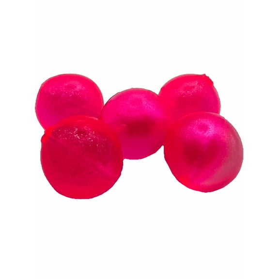 BNR Tackle 12mm Soft Beads, Cherry Blue