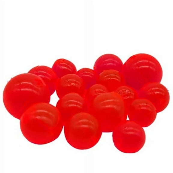 BNR Tackle 16mm Soft Beads, Red