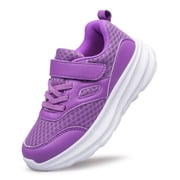 BNRSHOE Toddler Boys Girls Sneakers Slip on Lightweight Breathable Little Big Kid Running Walking Shoes