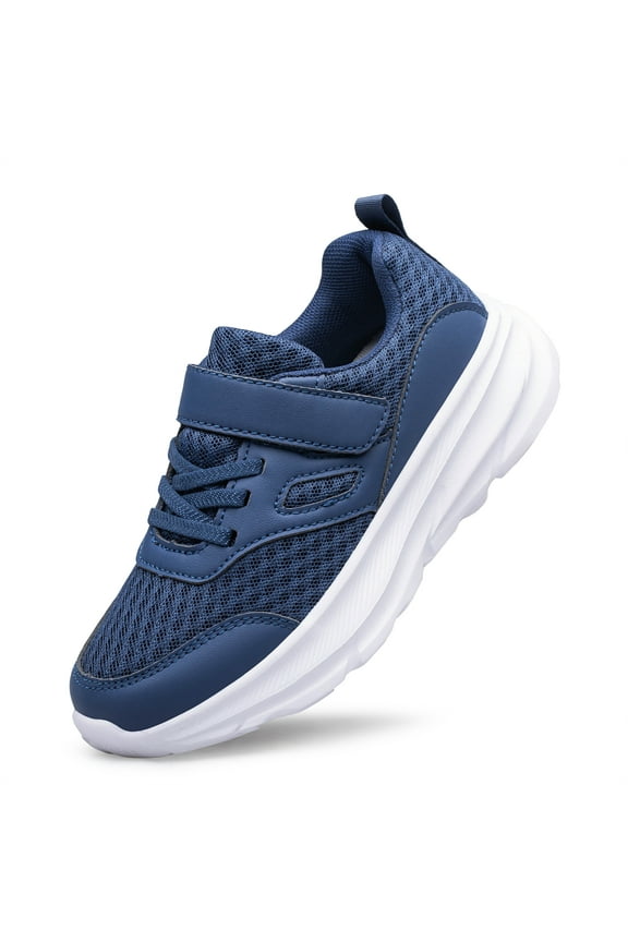 Toddler Boys Girls Sneakers Slip on Lightweight Breathable Little Big Kid Running Walking Shoes