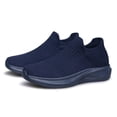 thumbnail image 1 of BNRSHOE Walking Shoes Women's Mesh Sock Casual Sneakers Lightweight Comfy Flats Dark Blue, 1 of 8