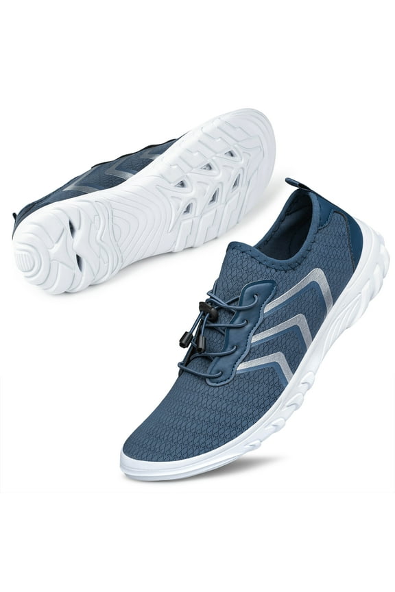 Water Shoes for Women Men Quick-Dry Aqua Slip-ons for Beach Pool River Swim Surf Boating Fishing Diving