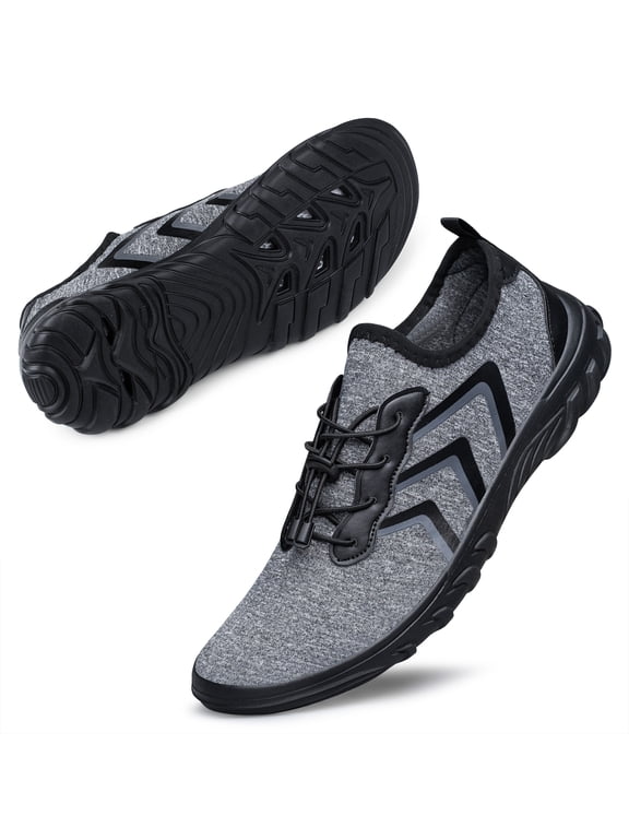 Water Shoes for Women Men Quick-Dry Aqua Slip-ons for Beach Pool River Swim Surf Boating Fishing Diving