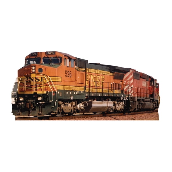 Advanced Graphics Lifesize Wall Decor Cardboard Standup Poster BNSF Train 526