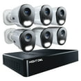 thumbnail image 1 of Night Owl Power over Ethernet 12 Channel 4K+ 12MP NVR Security System with 2TB HD and 6 Wired IP 4K+ Deterrence Cameras and 2 Way Audio, 1 of 13