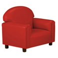 thumbnail image 1 of BNW FPVR200 Vinyl Preschool Chair - Red, 1 of 1