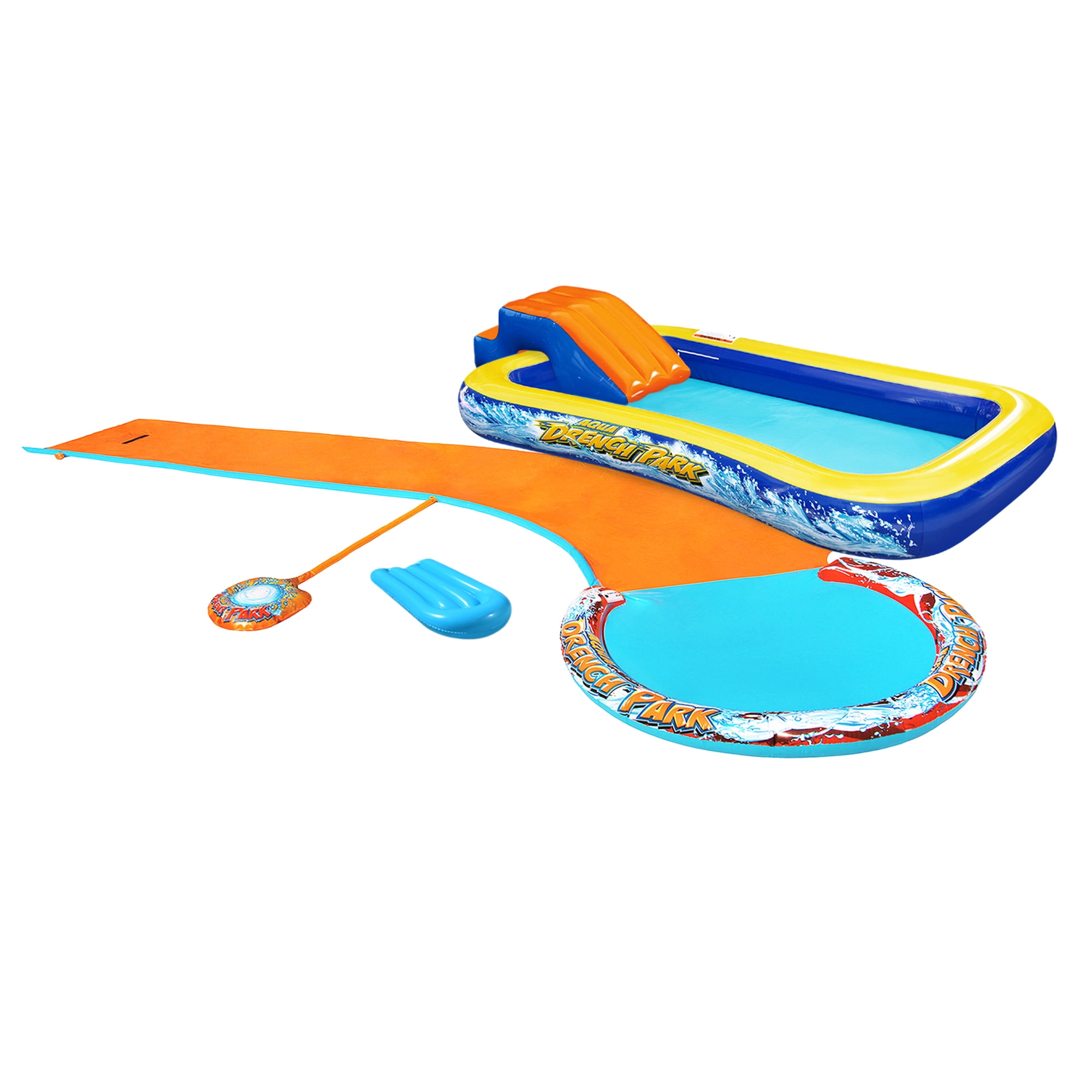 Banzai Aqua Drench 3-in-1 Splash Park for Outdoor Summer Fun Ages