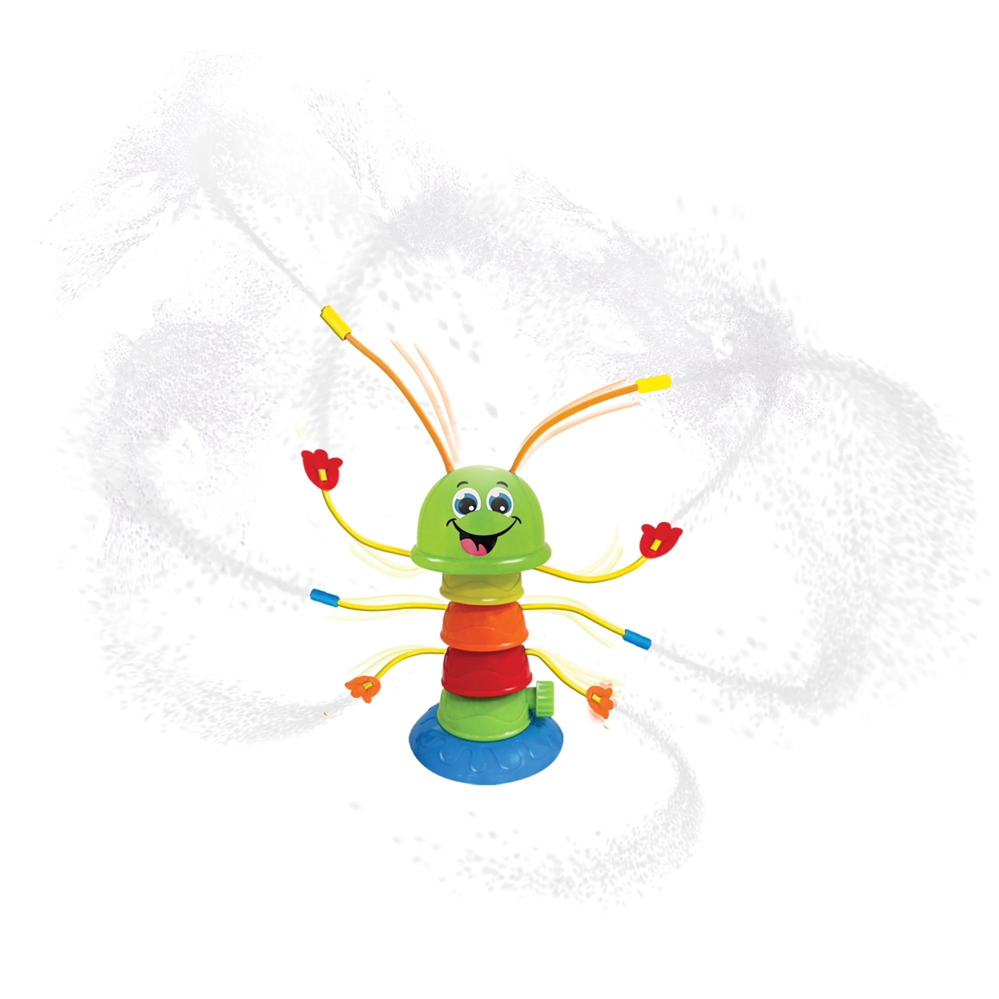 Banzai Wigglin’ Waterpillar Multicolor Summer Outdoor Kids Fun Water Sprinkler, Ages 3+, Unisex