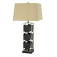 thumbnail image 1 of Cal Lighting Hanson Metal Table Lamp With Square Fabric Shade, 1 of 3