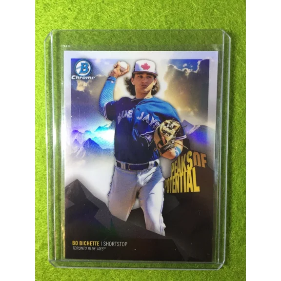 BO BICHETTE ROOKIE CARD RC REFRACTOR PRIZM BLUE JAYS 2018 Topps Bowman Chrome