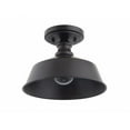 thumbnail image 1 of BO101BRZ-Brio Lighting-Bola - 1 Light Semi-Flush Mount In Farmhouse Style-7.38 Inches Tall and 10 Inches Wide-Dark Brown Finish, 1 of 8