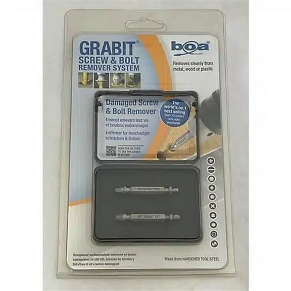 Boa BO17060 Grabit Screw Extractor Set - 2 Piece