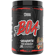 BOA Snakebite Flavored Pre-Workout Powder - Flex on the Beach, 30 Count