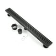 thumbnail image 1 of BOANN  304 Stainless Steel Rectangular Linear Shower Floor Drain in Gold Black - 28", 1 of 5