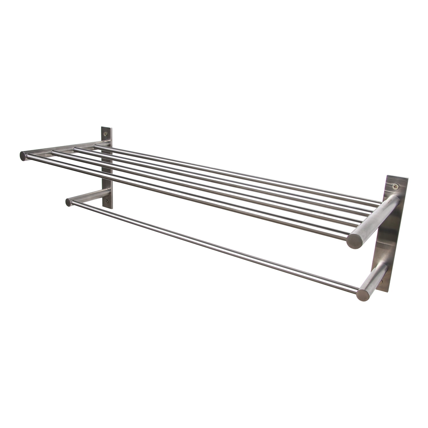 Stainless Steel Wall Mounted Towel Rack with Bar